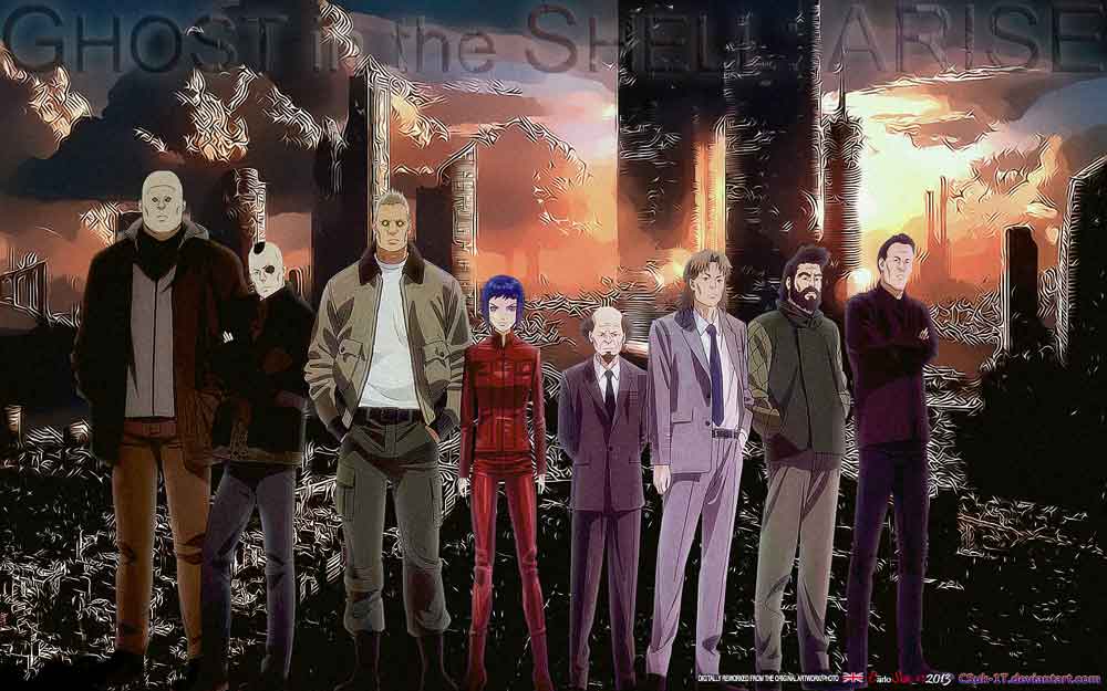Ghost in the Shell: Arise Movie 1-4 Subtitle Indonesia