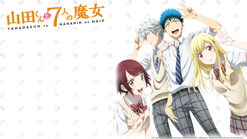 Yamada-kun to 7-nin no Majo Sub Indo Episode 01-12 End + OVA BD