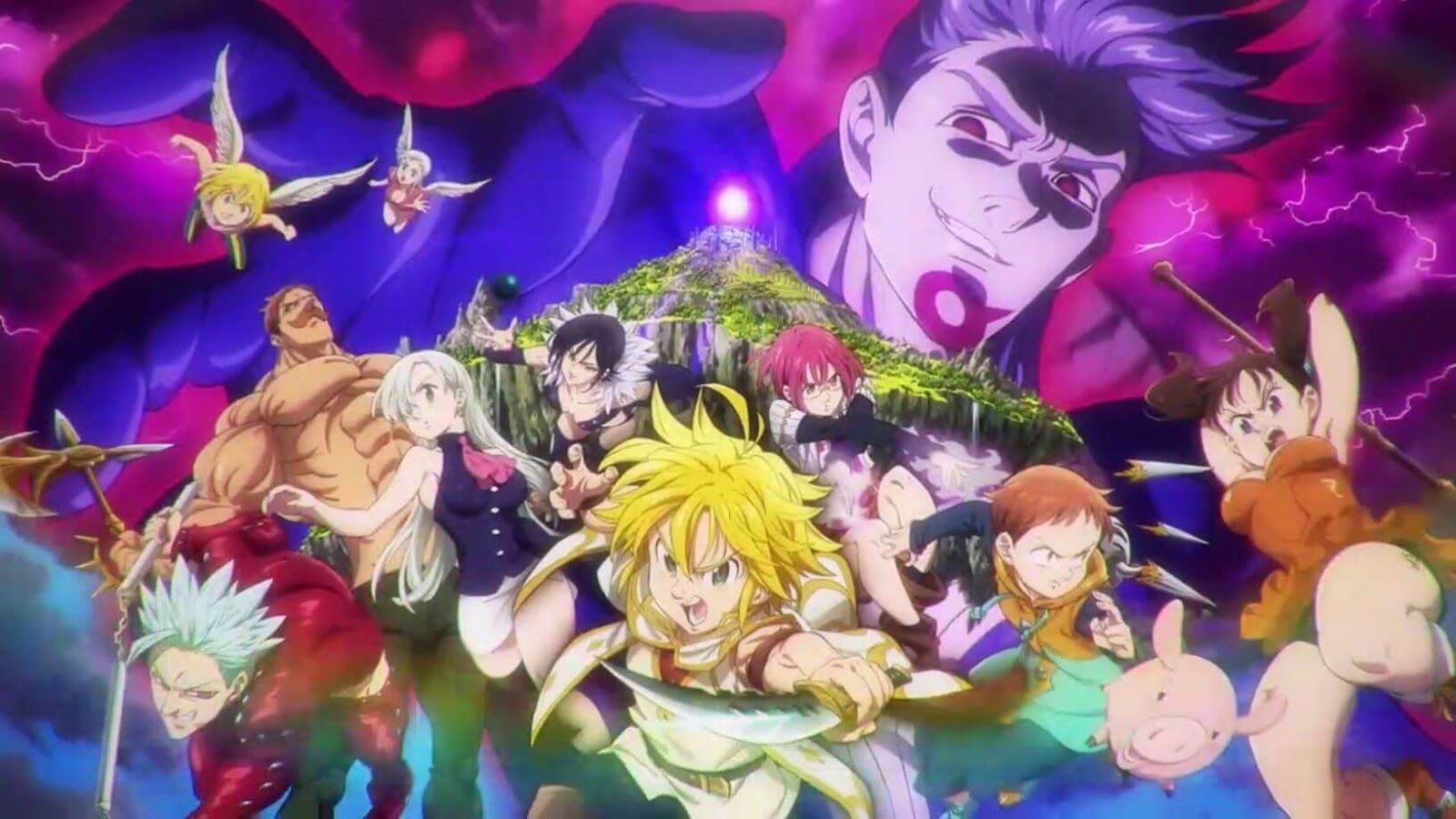 Nanatsu no Taizai Movie: Tenkuu no Torawarebito Sub Indo